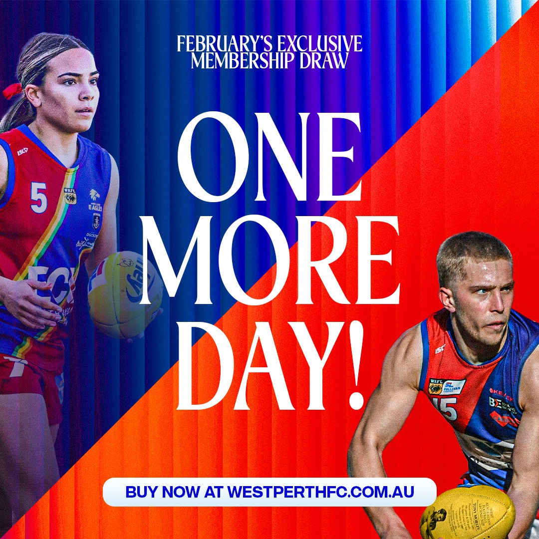 🚨 Last chance to enter the draw! 🚨Time is running out to secure your Blue or Red Falcon Membership and go into the running for our exclusive February draw.Join now, back the Falcons in 2026, and make sure you’re in it to win it!
🔗Link in bio