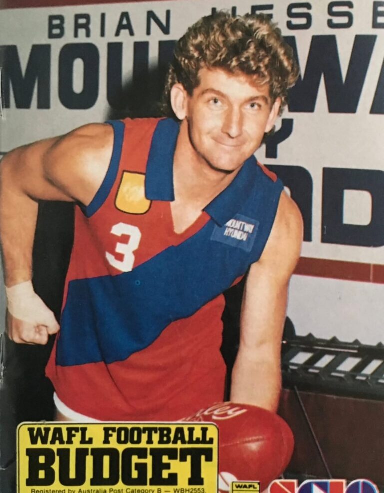Vale Sean King West Perth Football Club