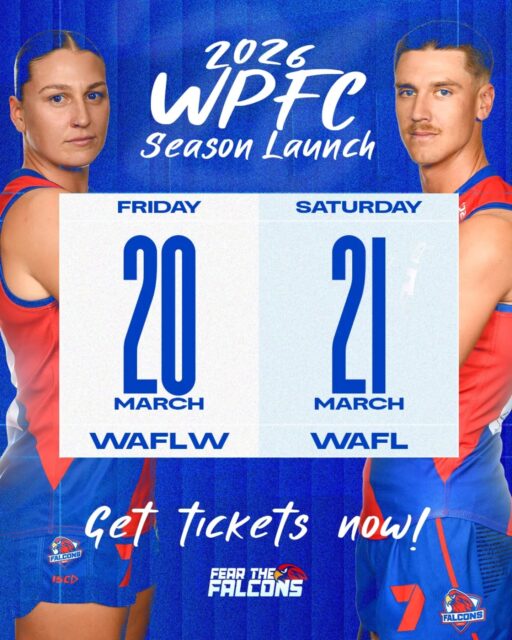 Join us at the Falcons Nest as we officially launch the season.Jumper presentation, auctions, good food and a big night with the Falcon family.🎟️ Tickets on sale now, link in bio