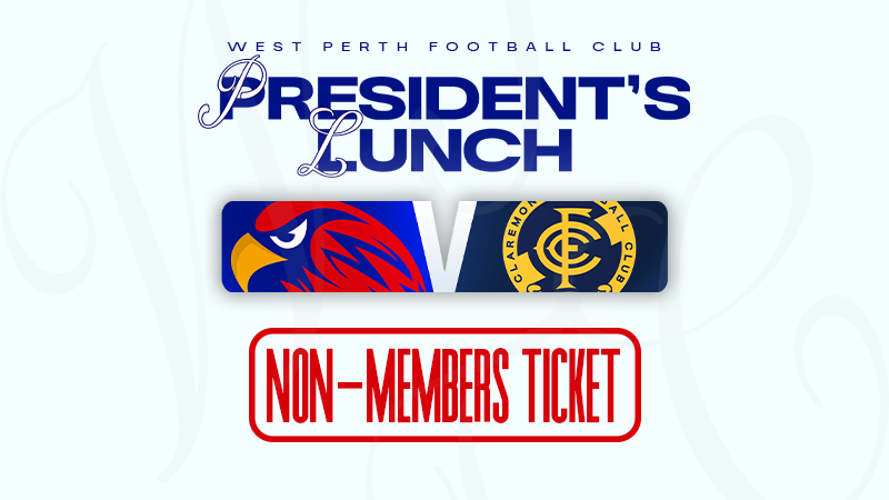 President’s Lunch Round 1 – Non-Members